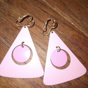 Vintage 1980's  clip on earrings